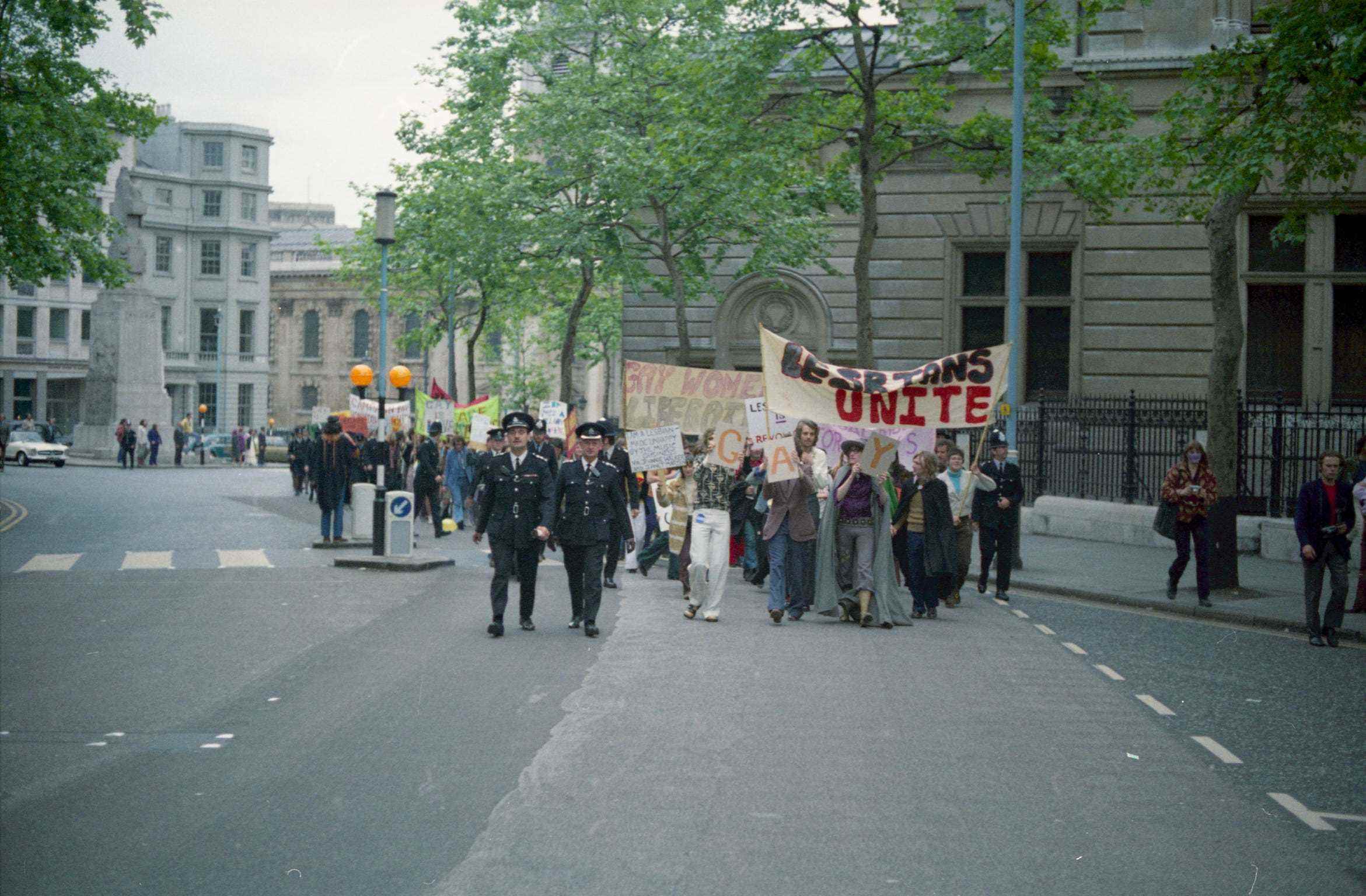 erster UK Pride March 1972
