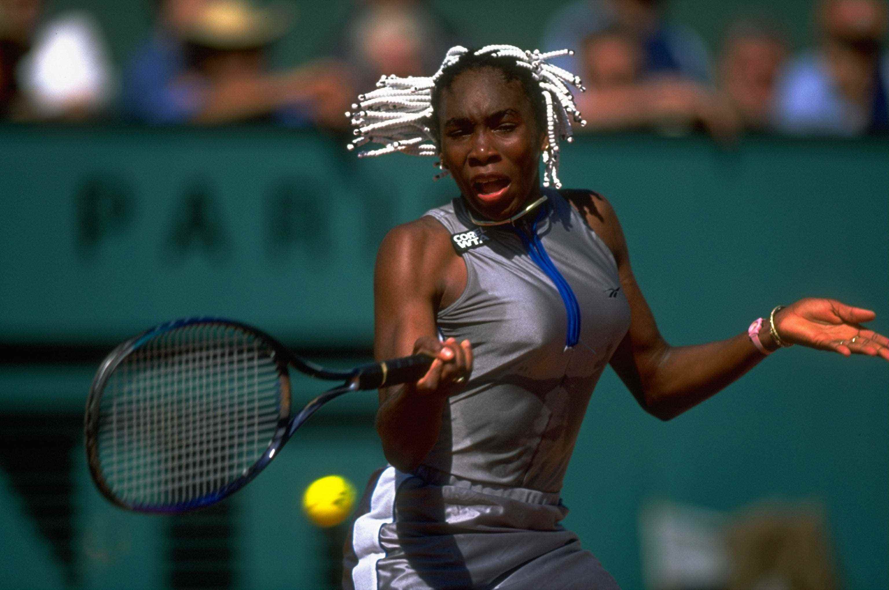 Venus Williams im Jahr 1997 (17 Jahre)