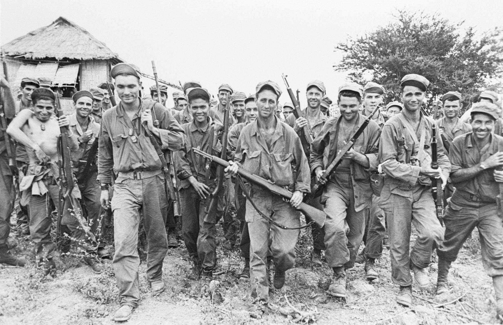 US Army Rangers Cabanatuan überfallen die Philippinen im Zweiten Weltkrieg