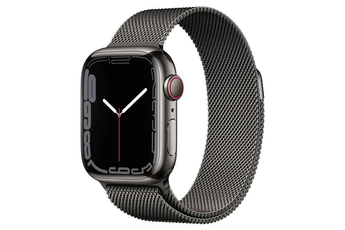 Apples allererste robuste Smartwatch könnte teurer sein als eine Serie 7 aus Edelstahl (hier mit einem Milanese Loop abgebildet). - Ein neuer Bericht enthüllt eine Reihe interessanter Details über das robuste Apple Watch-Modell, das dieses Jahr erscheinen wird