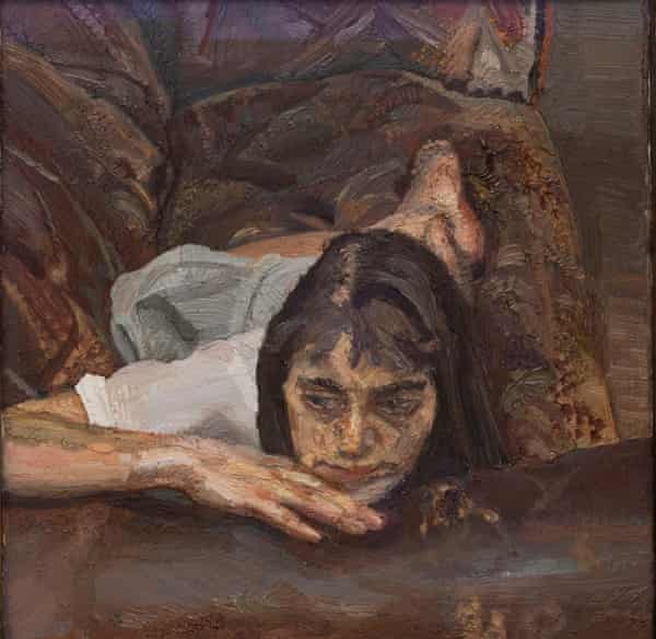 Lucian Freuds Gemälde seiner Tochter Esther aus dem Jahr 1989.