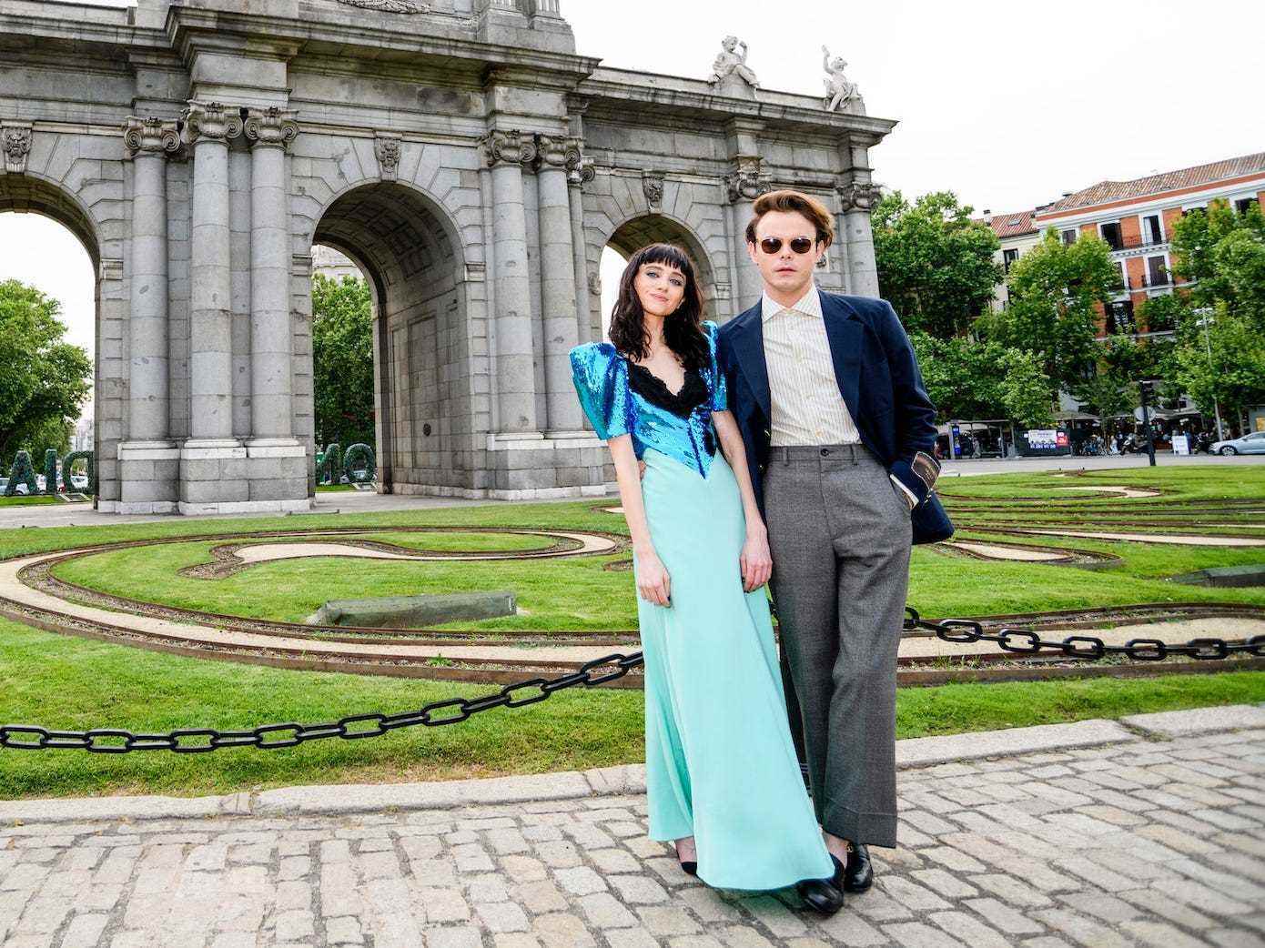 Natalia Dyer und Charlie Heaton in Madrid, Spanien, am 18. Mai 2022.