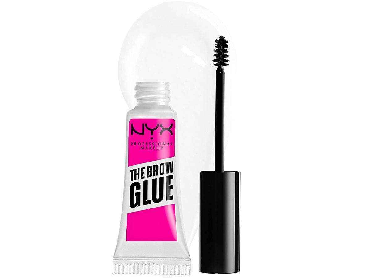 Tube und Pinsel NYX Professional Makeup Brow Glue