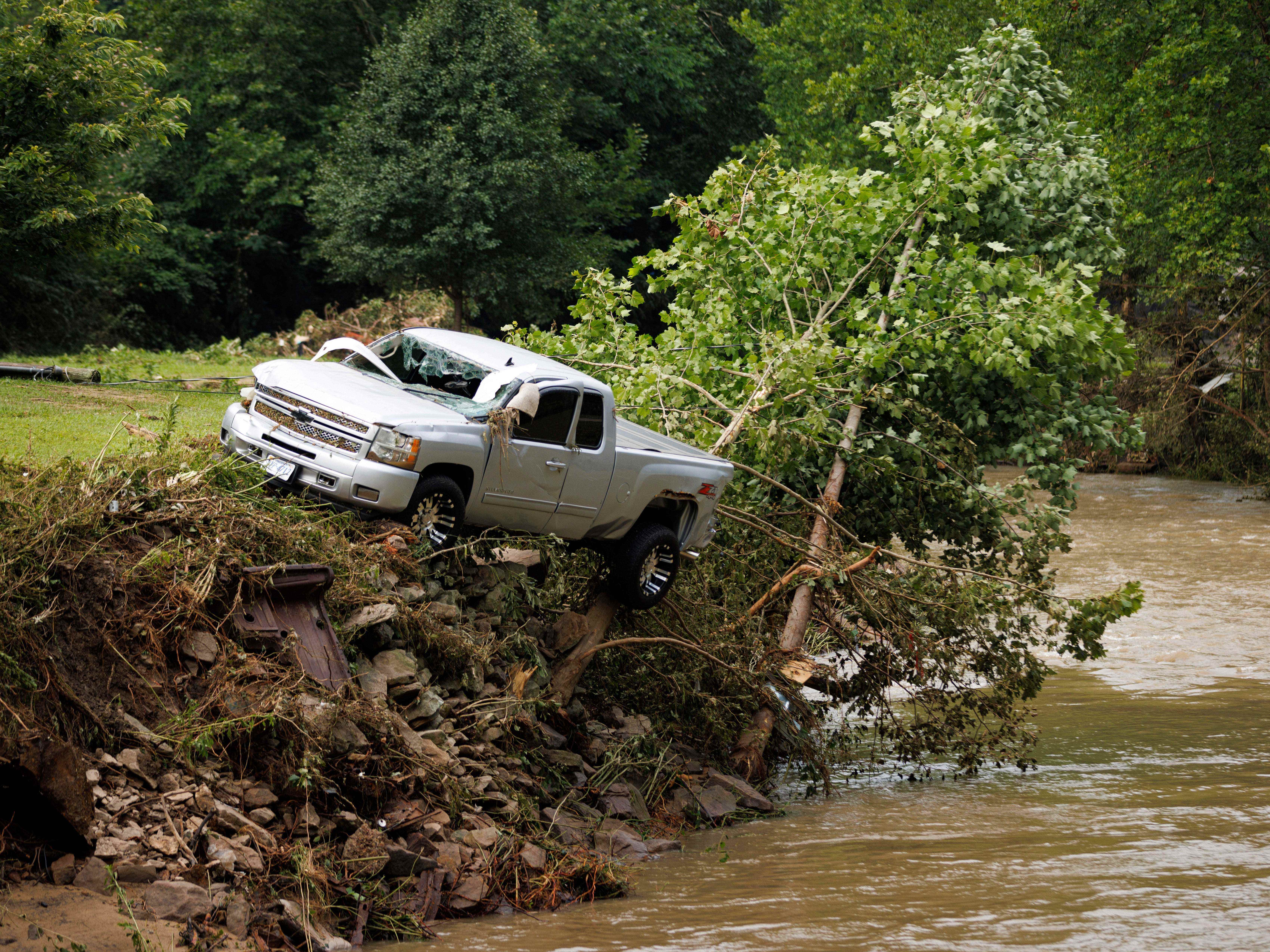 Überschwemmungen in Buchanan County, Virginia