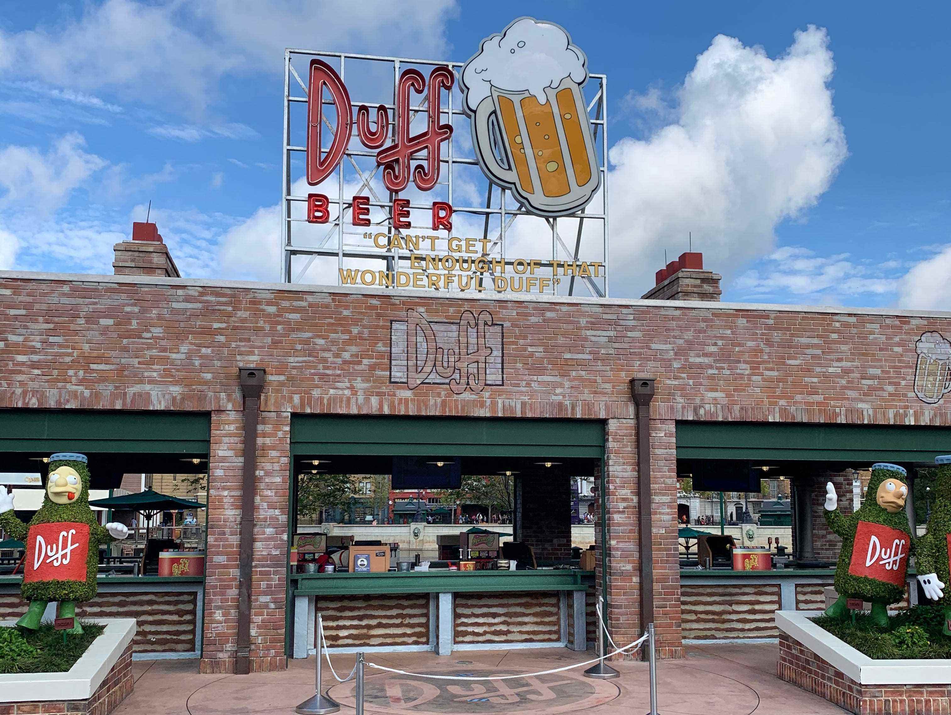 Duffs Bar im Springfield-Abschnitt von Universal Orlando
