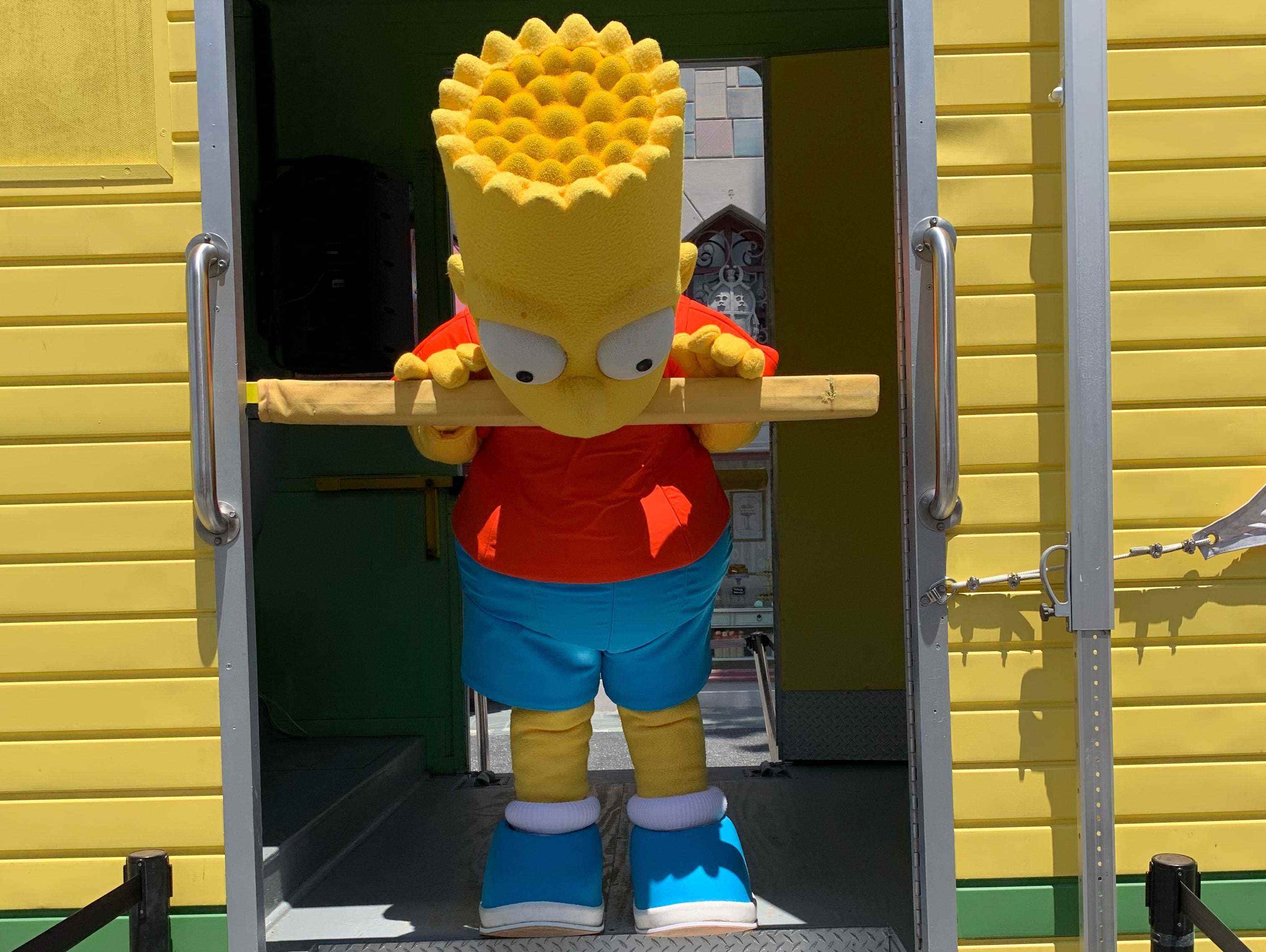Bart Simpson bei Universal Orlando