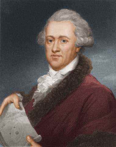 Ein Porträt von William Herschel.