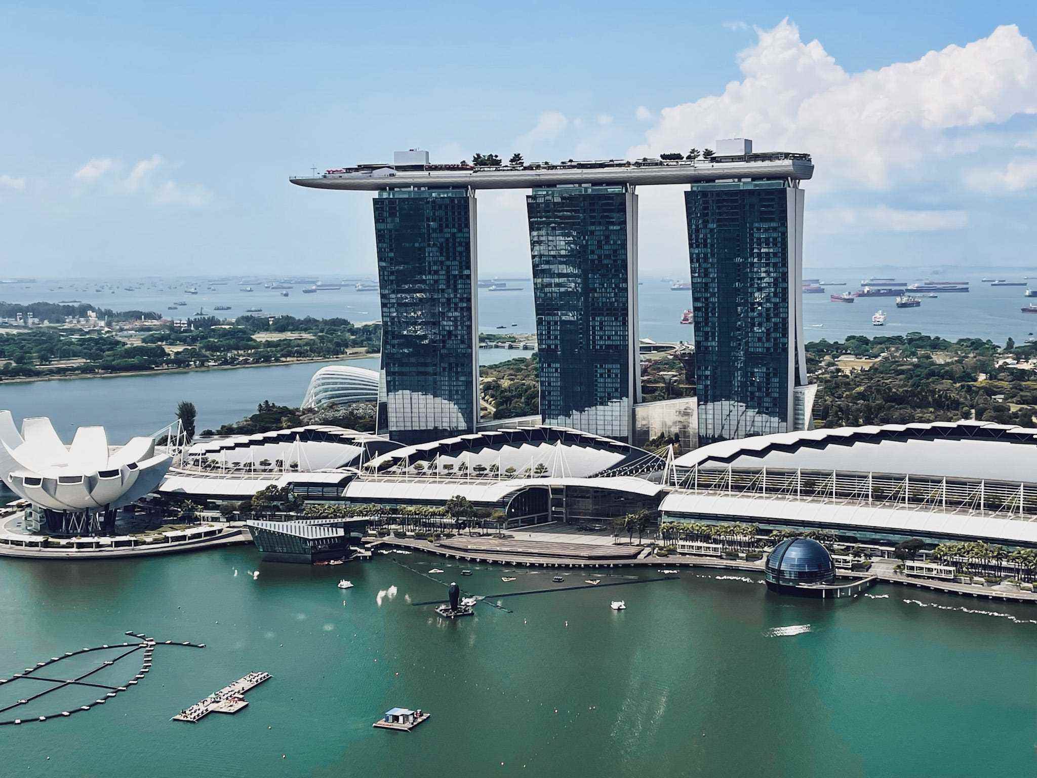 Marina Bay Sands in Singapur.