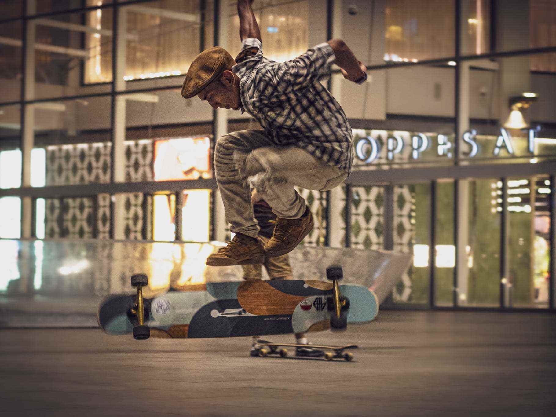 Syafiq, ein ehemaliger B-Boy, Social-Media-Moderator und Skateboarder.