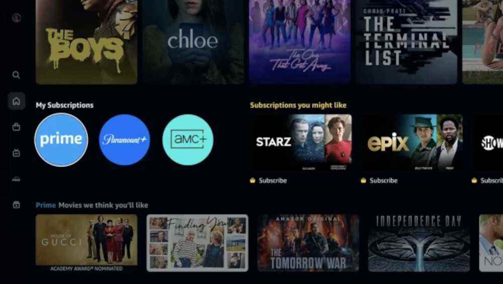 Amazon Prime Video erhält ein längst überfälliges Redesign auf Smart TVs, Fire TV und Android-Geräten