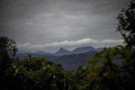Berge im Kahuzi-Biega-Nationalpark