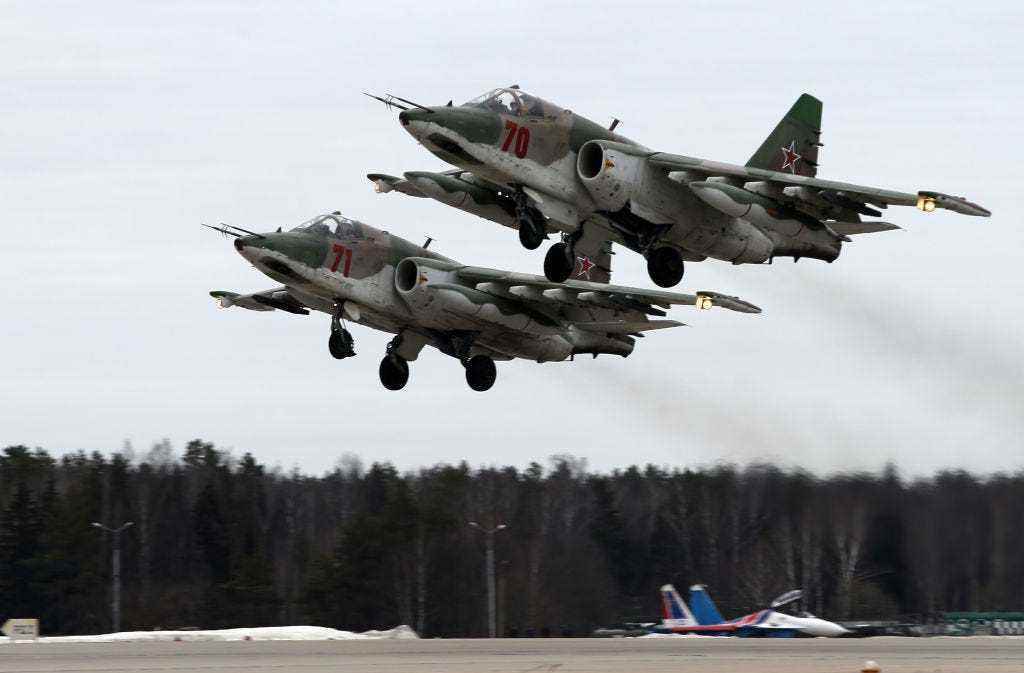 Suchoi Su-25 Düsenflugzeug