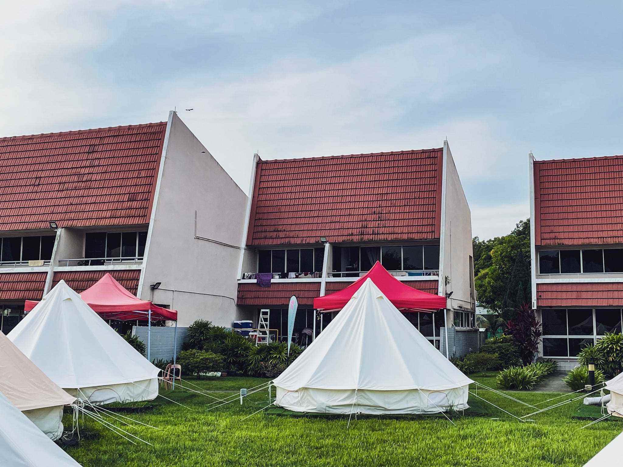 Der Campingplatz in Pasir Ris.
