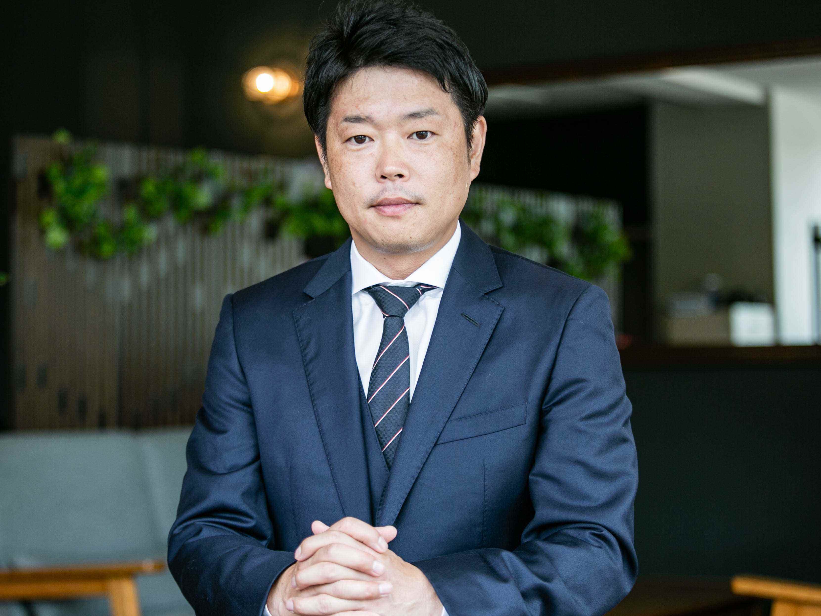 Koji Hanahara, CEO des japanischen Immobilienunternehmens Marks Co.