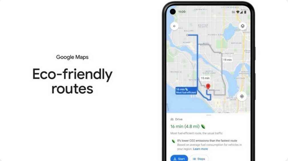 Teardown schlägt vor, dass Google Maps das umweltfreundliche Fahren auf die nächste Stufe heben wird - das umweltfreundliche Fahren von Google Maps könnte auf eine neue Stufe gebracht werden, wodurch Sie etwas Benzingeld sparen