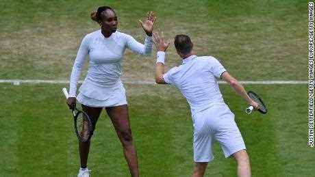Das Paar erwies sich beim Wimbledon-Publikum als beliebt. 
