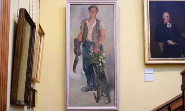 An der Stelle von Pictons Porträt hängt jetzt ein Porträt des Hecken- und Grabenarbeiters William Lloyd