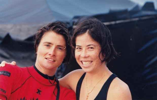 Pauline Menczer, rechts, mit Jodie Cooper.