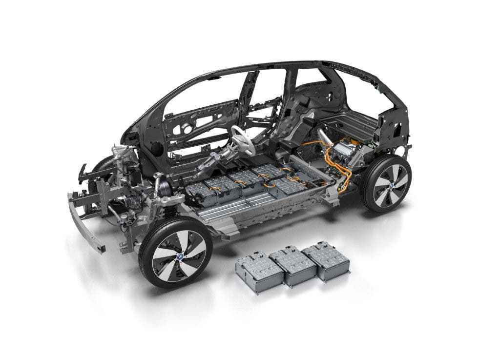 BMW i3 Chassis + Batterien
