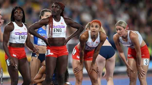 Englands 4x400m-Staffelfinale