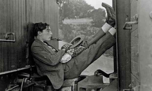 Mit dabei … Buster Keaton in Go West.