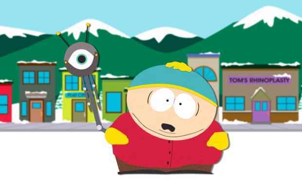 Cartman und seine Sonde von der allerersten Folge im Jahr 1997.
