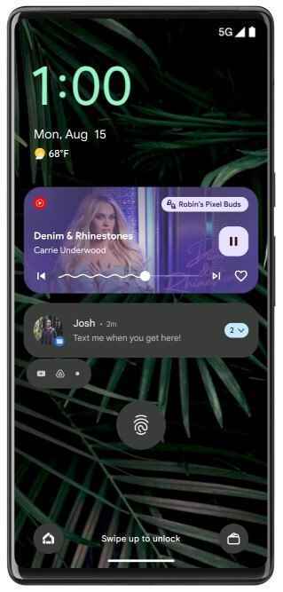 Android 13 bringt einen neuen Mediaplayer mit Albumcover - Google überrascht Pixel-Nutzer mit einem August-Release von stabilem Android 13