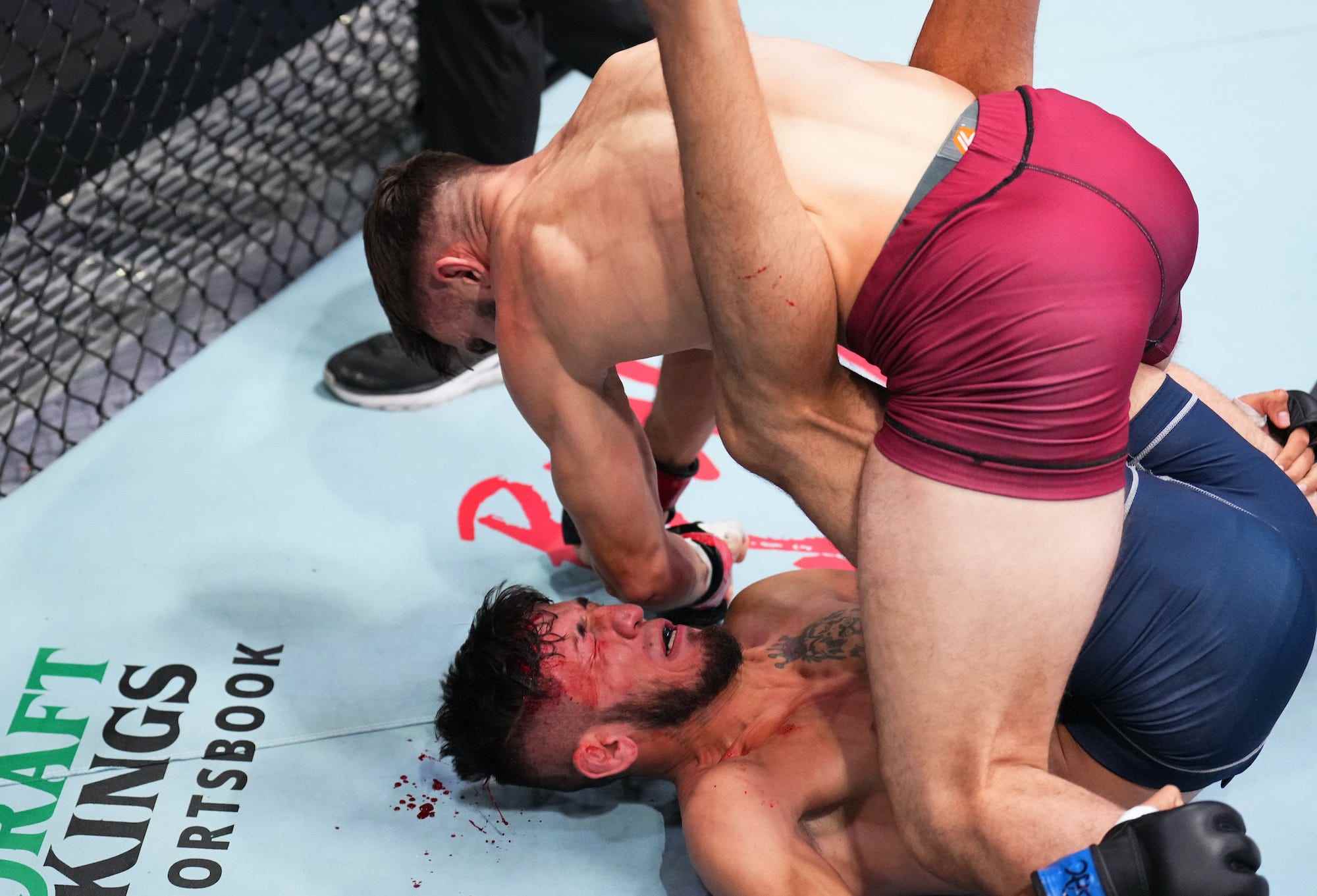 Nazim Sadykhov schlug Ahmad Hassanzada durch KO.