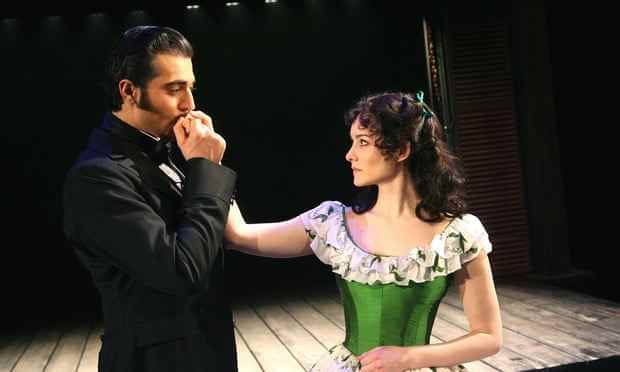 Jill Paice (Scarlett O'Hara) und Darius Danesh (Rhett Butler) in Vom Winde verweht im New London Theatre im April 2008.