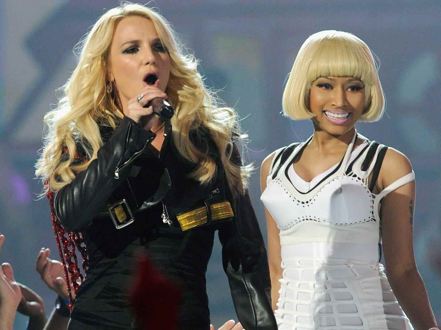 Britney Spears und Nicki Minaj