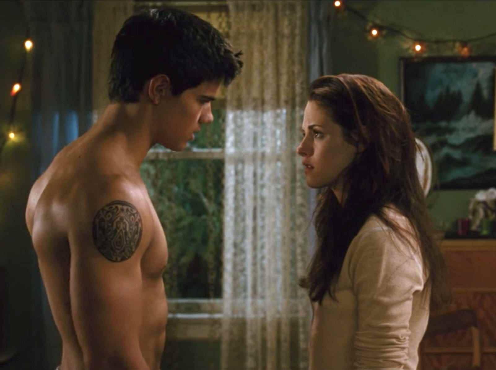 Jacob und Bella in „New Moon“.