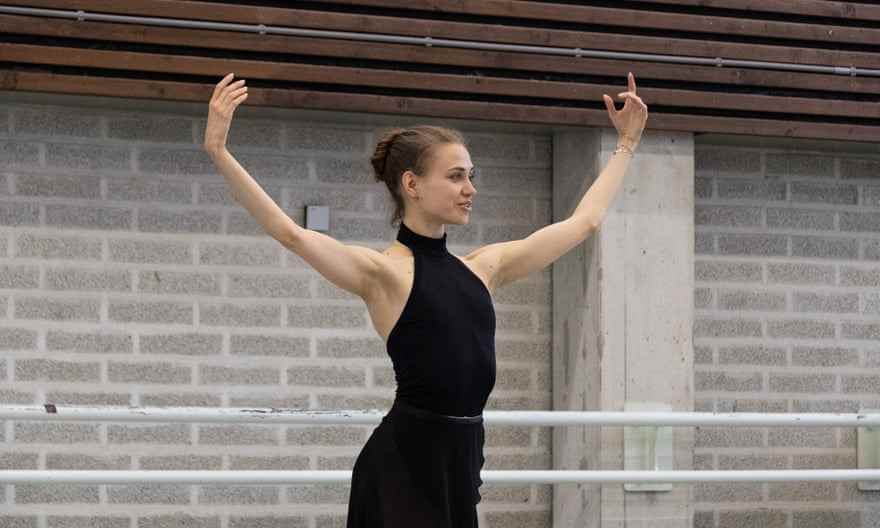 Sonderregelung … ukrainische Tänzerin Yuliia Moskalenko.