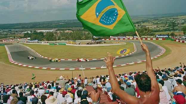 Kyalami Circuit in Südafrika im Jahr 1993