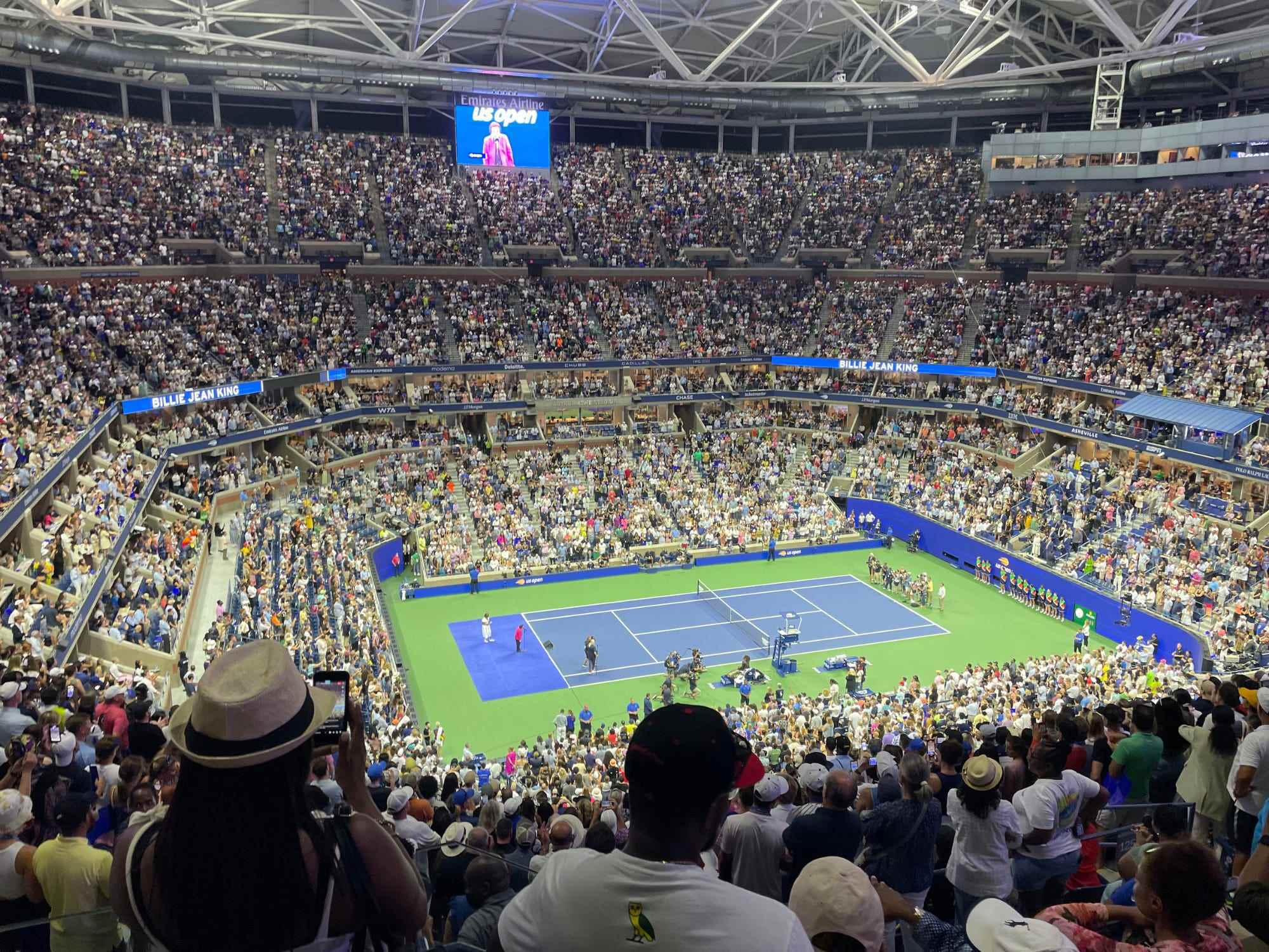 Runde eins der US Open 2022