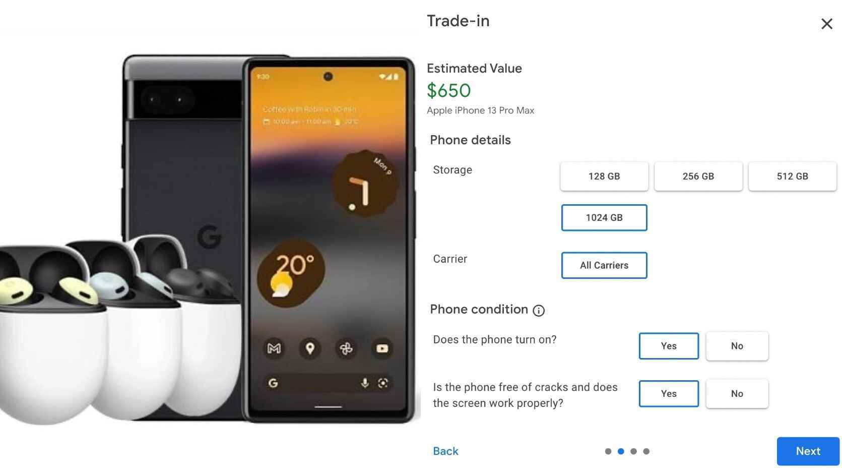 Google bezahlt Sie, um Ihr iPhone gegen ein Pixel einzutauschen.  - Rabatte und Geschenke für Käfer: Versucht Google, Leute zum Kauf neuer Pixel-Handys zu verleiten?