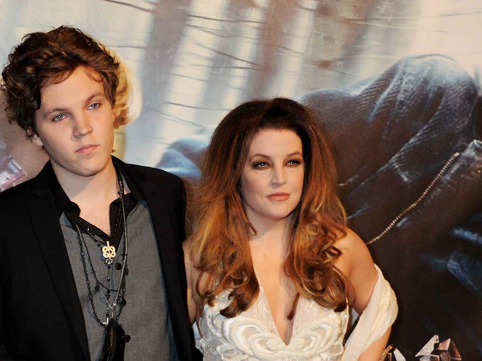 Benjamin Keough und Lisa Marie Presley im Jahr 2010.