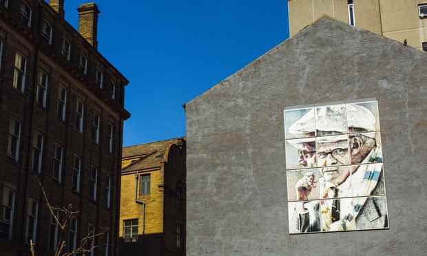 David Hockney blickt über Little Germany