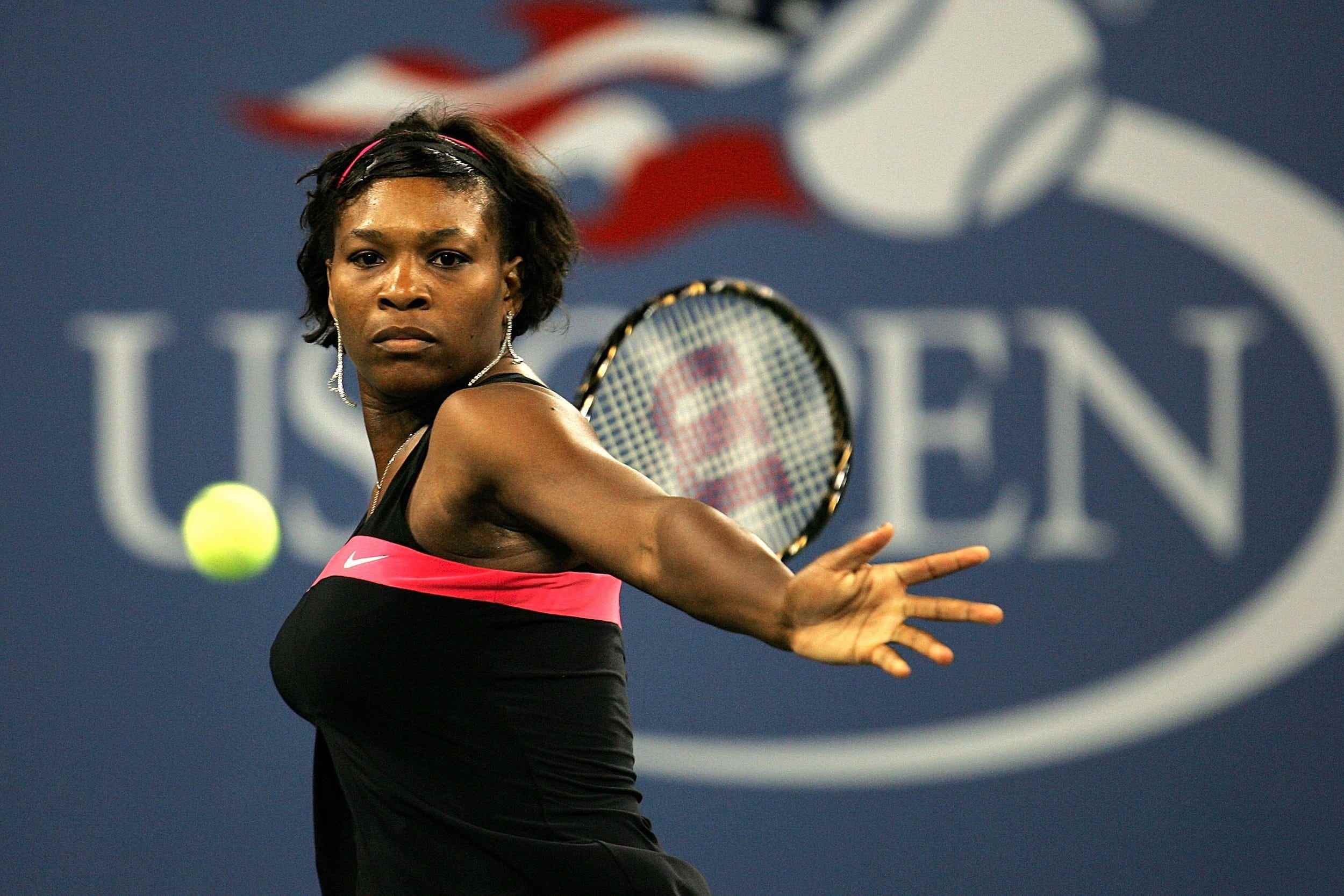 Serena Williams nimmt an den US Open 2007 teil.