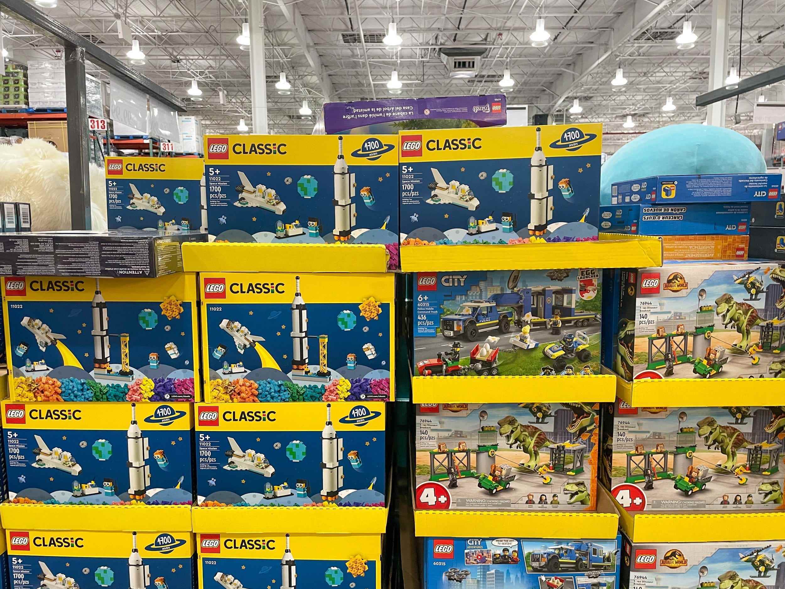 Lego-Spielzeug in einem Costco