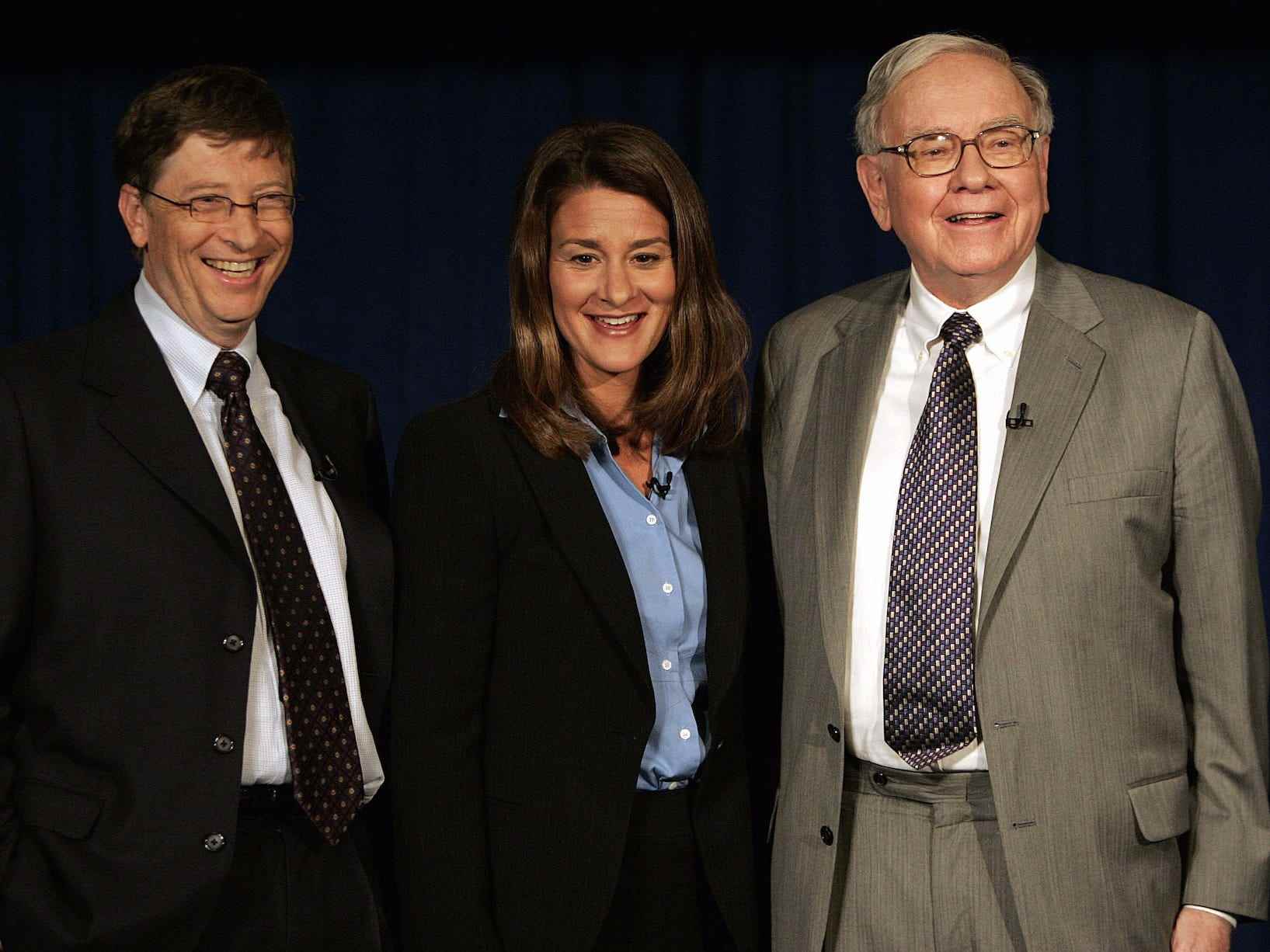 Bill Gates Melinda Warren Buffett