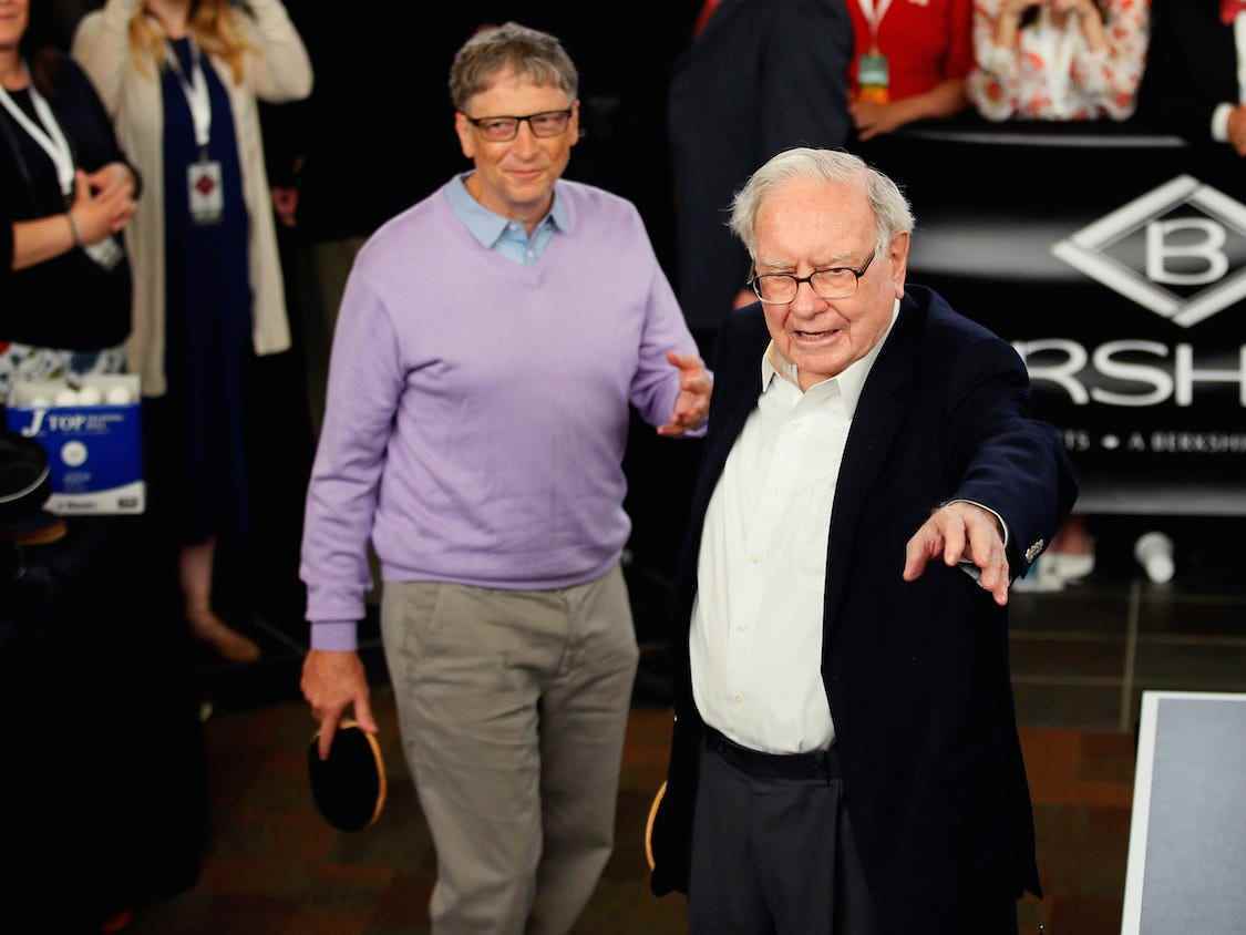 Warren Buffet Bill Gates