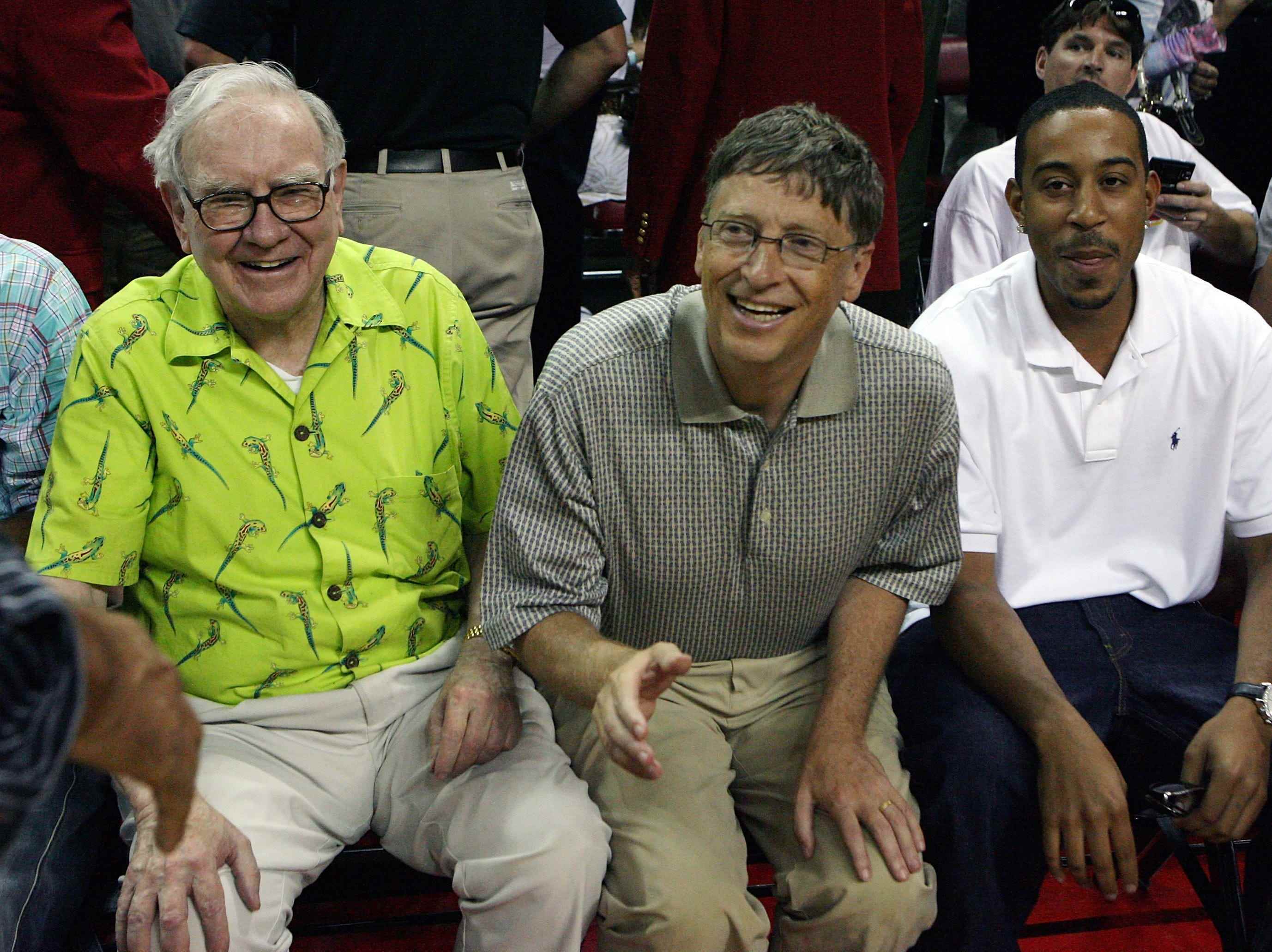 Warren Buffett Bill Gates Ludacris