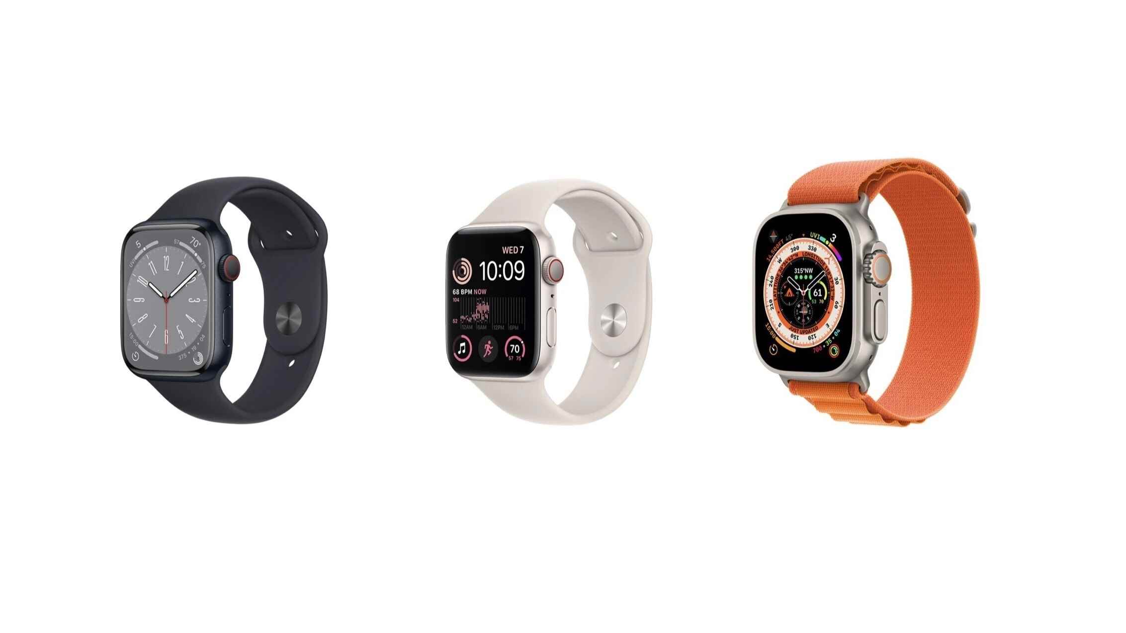 Apple Watch Series 8: Edelstahl vs. Aluminium