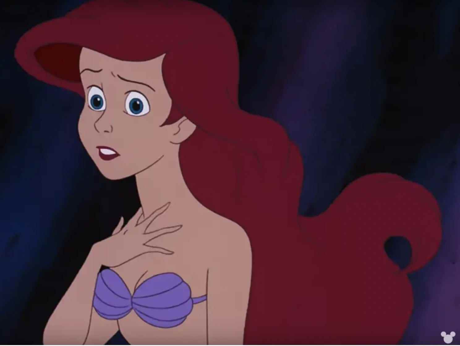 Ariel in Die kleine Meerjungfrau, 1989