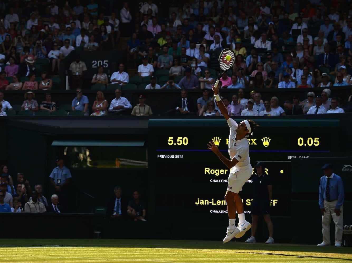 Roger Federer 2018 Wimbledon 4