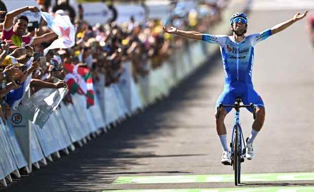 Michael Matthews gewinnt die 14. Etappe der diesjährigen Tour de France.
