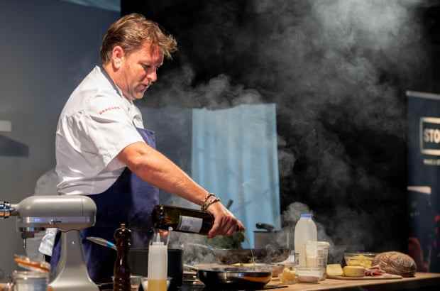 James Martin beim Bolton Food and Drink Festival.