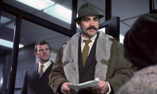 Sein dunkles Material … Sean Connery als Detective Sergeant Johnson in The Offence.
