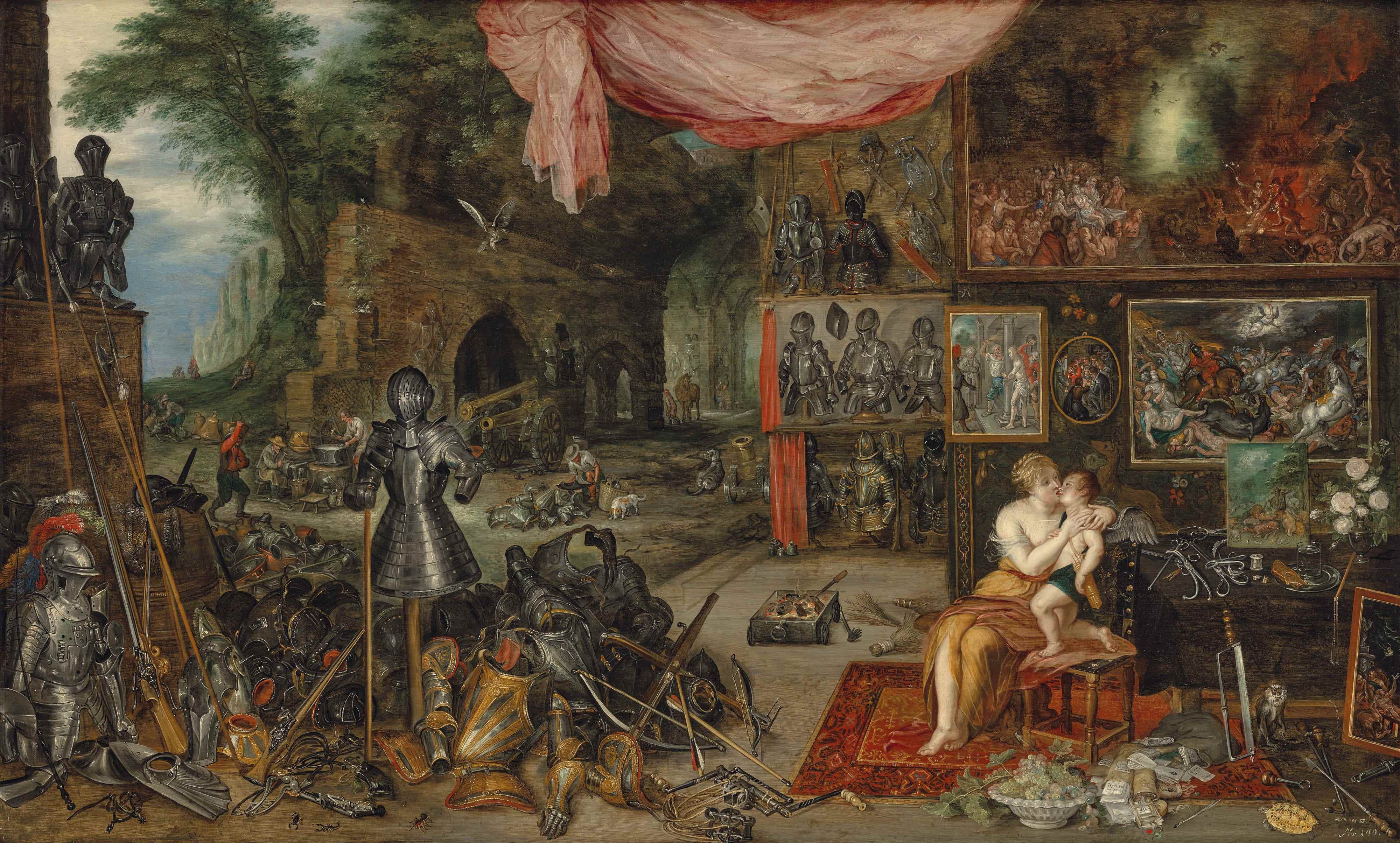 Jan Brueghel der Jüngere, „Die fünf Sinne, Berührung“