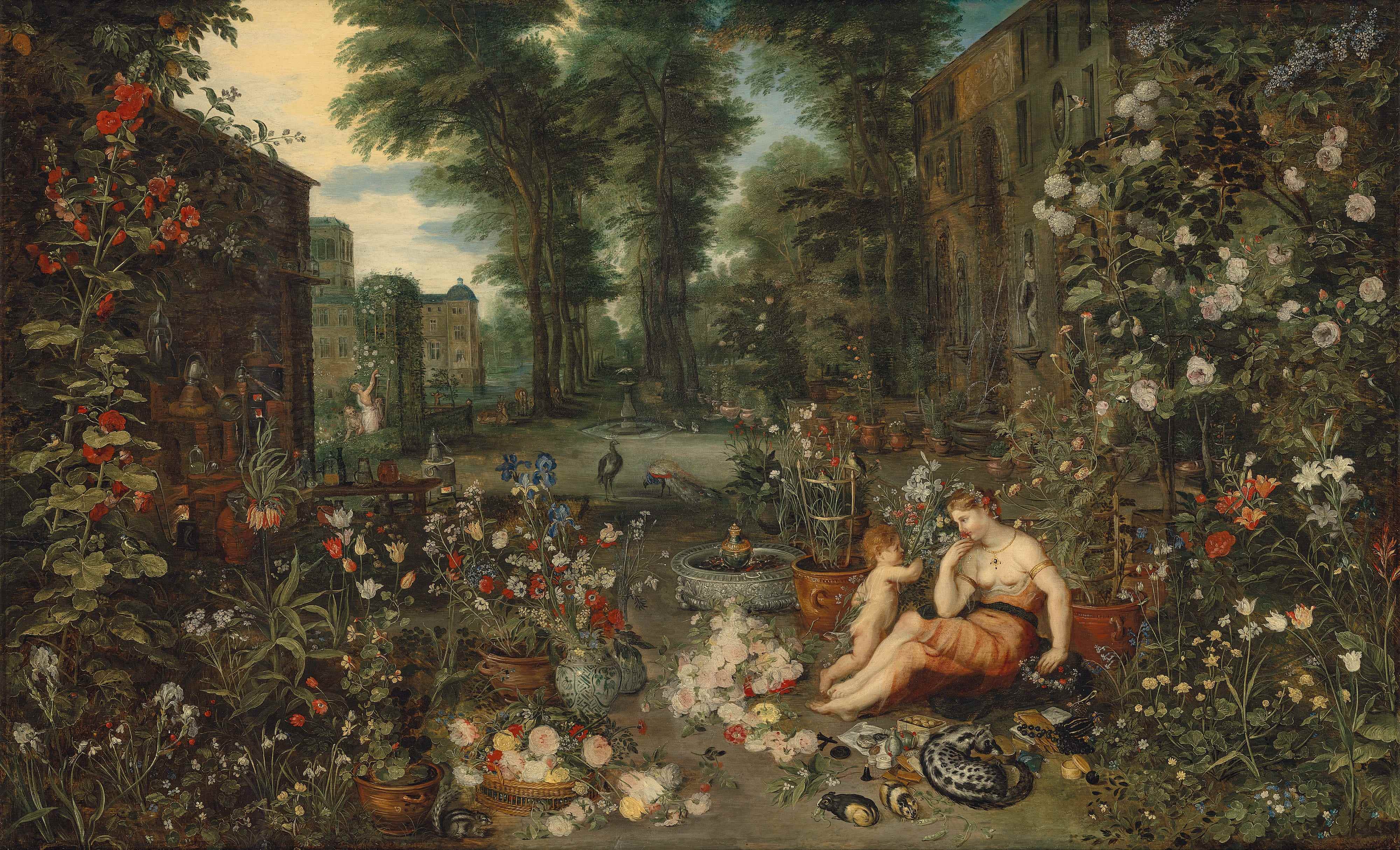 Jan Brueghel der Jüngere, „Die fünf Sinne, der Geruch“